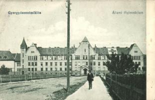 Gyergyószentmiklós, Gheorgheni; Állami főgimnázium / grammar school (EK)