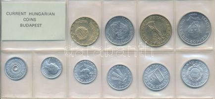 1983. 2f-20Ft 10db klf, érmés forgalmi sor fóliatokban T:1