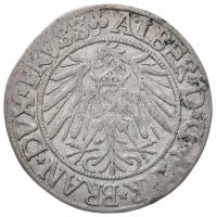 Porosz Hercegség 1541. 1Gr Ag "Brandenburgi Albert" (2,00g) T:2-
Duchy of Prussia 1541. 1...