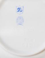 Herendi fehér mázas porcelán mokkás csészepár, csészealjjal, összesen 4 db, hibátlanok, jelzettek