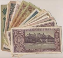 30db-os vegyes magyar pengő bankjegy tétel T:III,III-