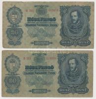 1930. 20P (5x) T:III,III-