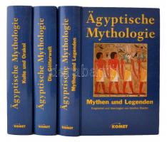 Agyptische Mythologie. Die Götterwelt. Komet. I-III. Illusztrált kiadói karton kötésben.