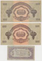 1944. 1P-100P "A Vörös Hadsereg Parancsnoksága" (11x) T:III,III-