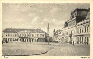 Baja, Városháza, Löwenstein Frigyes üzlete (EK)