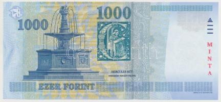 2000. 1000Ft "MINTA / MILLENIUM" felülnyomással, "DA 0000213" sorozat- és sorszá...