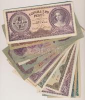 25db-os vegyes pengő bankjegy tétel T:II,II-,III,III-