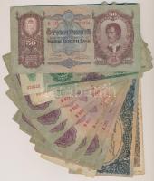 25db-os vegyes pengő bankjegy tétel T:III,III-