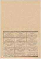 Pécs 1946. "Alsódunántúli Kisgazdák Termelő, Értékesítő és Fogyasztási Szövetkezete" 40Ft ...