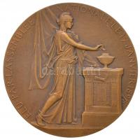 Franciaország 1897. "Félix Faure elnök" kétoldalas, peremen jelzett Br érem. Szign.: Jules...