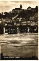 Passau, Blick auf Mariahilf / view detail with bridge, Hans Kolbl