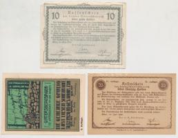 Ausztria 1920. 10db-os Heller szükségpénz tétel T:I,I-,III
Austria 1920. 10pcs of Heller necessity ...