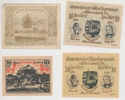 Ausztria 1920. 10db-os Heller szükségpénz tétel T:I,I-,III
Austria 1920. 10pcs of Heller necessity ...