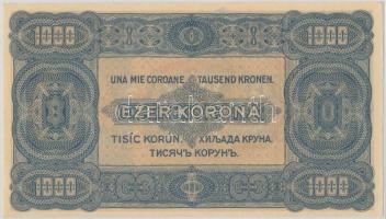 1923. 1000K "T.W." jelöléssel, nyomdahely nélkül T:I-