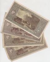 1945. 50P (4x) T:III,III-