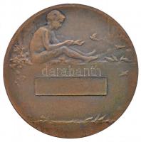 Franciaország ~1910. "Jótékonyság" kétoldalas, peremen jelzett Br érem. Szign.: Louis Desv...