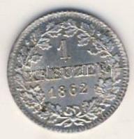 Német Államok/Bajorország 1862. 1Kr Ag T:1/2+