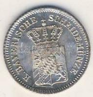 Német Államok/Bajorország 1862. 1Kr Ag T:1/2+