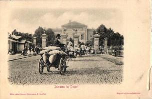 Braila, Intrarea in Docuri / customs office (part of a leporello, no postcard backside)