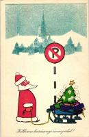 1950-1970 26 db grafikai képeslap, sok humoros és aranyos darab vegyes minőségben / 26 modern art po...