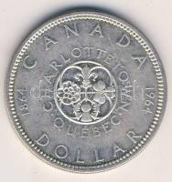 Kanada 1964. 1$ Ag "Quebec" T:2