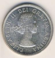 Kanada 1964. 1$ Ag "Quebec" T:1/2