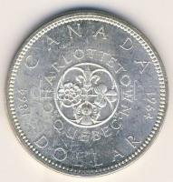 Kanada 1964. 1$ Ag "Quebec" T:1/2