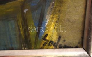 Gadányi jelzéssel: Női portré. Akvarell, papír, üvegezett keretben, 37×27 cm