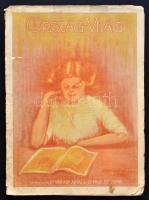 1912 Ország-Világ, képes hetilap, szerk.:dr. Várady Antal, dr. Falk Zsigmond, felvágatlan példány, kissé viseltes borítóval, 41x30cm