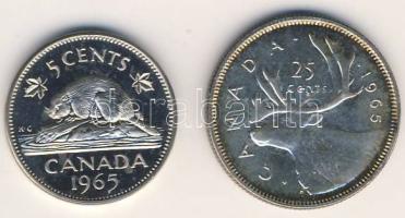 Kanada 1965. 5c + 25c Ag T:M63