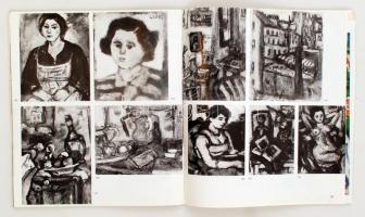 Czóbel Béla Kossuth-díjas festőművész kiállítása, Műcsarnok 1970. április 3-április 25. Fotókkal ill...