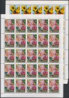 Pénzjegynyomda levélzáró próbanyomatok 5 db 25-ös teljes ív