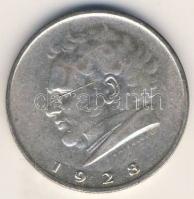 Ausztria 1928. 2Sch Ag "Schubert" T:2
