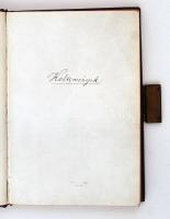 Arany János Kapcsos könyve. Bp., é.n., Akadémiai Kiadó. Hasonmás kiadás. Kiadói műbőr kötésben, sajt...