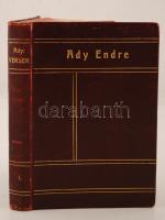 Ady Endre versek I. feliratú, aranyozott, igényes bőrkötéses könyv, amelyet Rozsnyai Kálmánnak szóló ajándékozási sorokkal látták el, 1936-ban. De maga a könyv lapjai üresek. Valószínűleg Ady már nem tudta használni. Az utolsó lapon: "E könyvet Léda asszony csináltatta Ady Endre számára - Rozsnyay Kálmánnak küldi barátsággal. A Buby. 1936. okt. 12" Buby becenév Brüll Bertát rejti, aki Brüll Adél, Léda testvére volt. Rozsnyai Kálmán és felesége, Rozsnyai Kálmánné az Ady Endre és az Ady család jó barátai voltak. A könyvet két évvel Léda halála után küldte el Rozsnyaynak Brüll Berta ajándékként. Az ajándékozási sorok szerint eredetileg a könyvet Léda csináltatta Ady Endrének.  E sorok alatt újabb, de már másnak szóló ajándékozási sorok. ,,Kis vitézemnek névnapjára; 1941. Nógrádverőce." Rozsnyay és a felesége is Nógrádverőcén(Verőce) élt egy ideig, és ott is temették el őket. Jó/közepes állapotban kopásokkal.