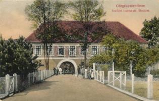 Görgényszentimre, Gurghiu; Erdőaltiszti szakiskola; kiadja Bischitz J. / forestry school