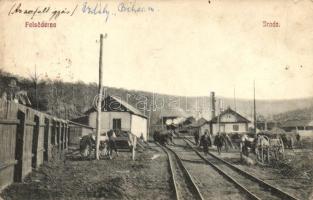 Felsőderna, Aszfaltgyár, iroda; kiadja Lévai üzleti könyvgyár / bitumen factory office (Rb)