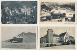 30 db RÉGI osztrák városképes lap, vegyes minőség / 30 old Austrian town-view postcards, mixed quality
