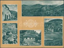 cca 1940-1950 "Ismerd meg hazádat! Badacsony", képekkel illusztrált utazási prospektus