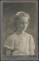 1913 Személyazonossági igazolójegy, Magyar Királyi Államvasutak, arcképes igazolvány kabinetfotón, 1...