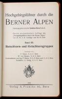 Hochgebirgsführer durch die Berner Alpen III.: Bietschhorn- und Aletschhorngruppen. Bern, 1931, Verl...