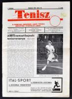 1936 Bp., A Tenisz című újság, a magyar Országos Lawn-Tennis Szövetség Hivatalos Lapja I. évfolyamának 2. száma, 16p