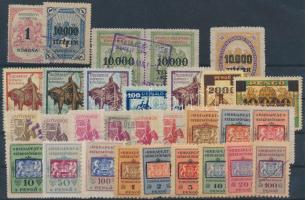30 db budapesti okmánybélyeg