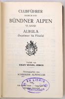 Clubführer durch die Bündner Alpen. 6. köt.: Albula (Spetimer bis Flüela). Összeáll.: Wenzel, Eugen....