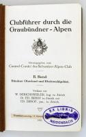 Clubführer durch die Graubündner-Alpen. Hrsg.: Central-Comité des Schweizer Alpen-Club. 2. köt.: Bün...