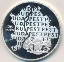 1998. 750Ft Ag "Budapest egyesítésének 125. évfordulója" T:PP apró felületi karc