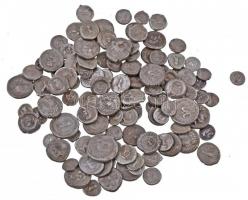 117db-os vegyes ókori mini replikapénz tétel T:2 117pcs of various ancient mini replica coins C:XF