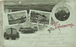 14 db zömmel századfordulós városképes lap a történelmi Magyarország területéről több jó lappal