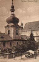 Rumburk, Rumburg; Kapuzinerkloster / church, market (fa)