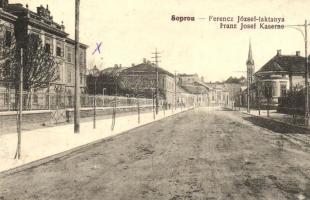 Sopron, Ferenc József laktanya; Blum Nathan és fia kiadása